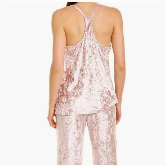 JOSIE by Natori Velvet Tank Pajama set, Pink, M, NWT - Picture 3 of 8